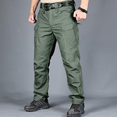 Summer New Mens Al Pants Multiple Pocket Elasticity  Urban Commuter Tacitcal Trousers Men