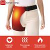 Portable Electric Heated Hip Massager Vibration Kneading for Sciatica Pain Relief Muscle Recovery Winter Warm Gear
