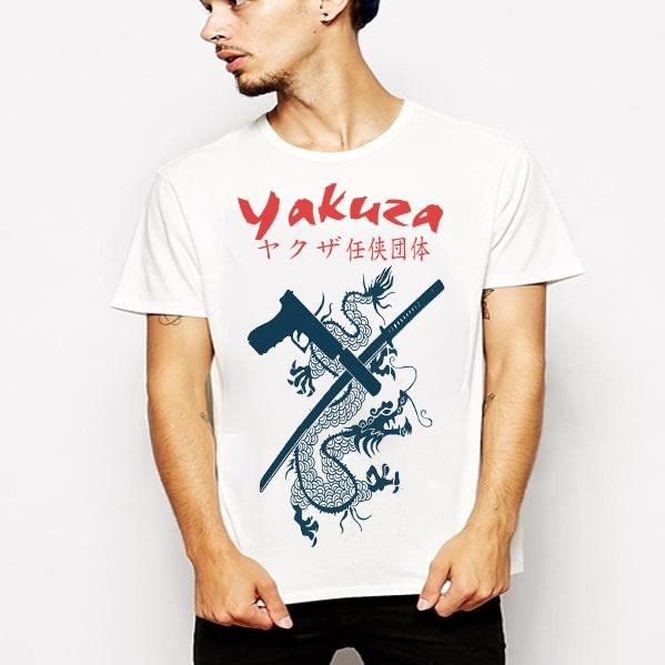 самурай, якудза, Убить Билла, аниме, видеоигры, татуировка, муай-тай Унисекс футболка M
