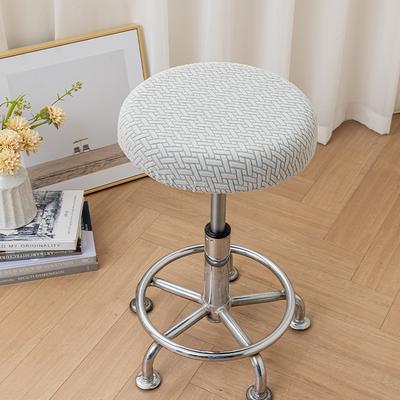 Round Stool Cover Hairdressing Rotary Chair Cover Bar Stool Cushion Lifting Protective Cover Half-pack Chair Cover