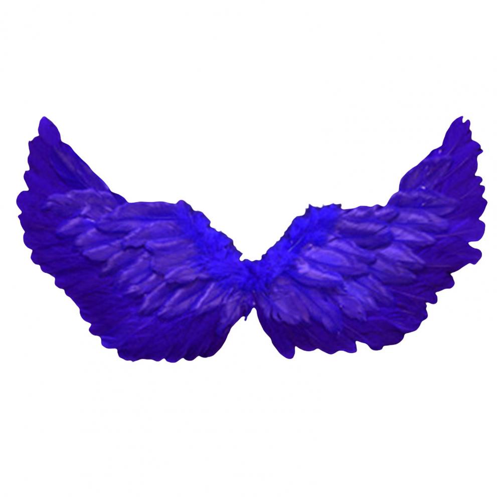 Angel Feather Wings with Elastic Straps Lightweight Costume Cosplay Wings Photography Props Holloween Party DIY Decorations