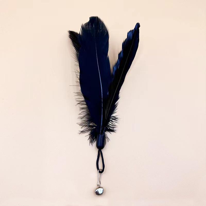 Interactive Cat Toy Handfree Cat Stick Playing Kitten Playing Teaser Wand Toy Suction Cup Bird/Feather Cat Wand Pet Supplies