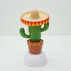 Op Zonne-energie Dansende Cactus Auto-ornament, Grappige Automobiele Interieurdecoratie, Zwaaiend Geanimeerd Cactusbeeldje voor Voertuigen, Woondecoratie