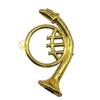 Saxophone Plastic Gold Musical Instrument Miniature Model Dollhouse Mini Musical  Scene Accessories