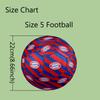 1pc FIFA World Cup Theme Standard Size 5 Soccer Ball, Gentle on the Feet, Designed Specifically for Matches and Training Football