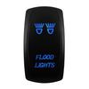 12V/24V Blue LED Rocker Switch Spot/Fog/Side Lights/Power/Inverter/Fan Toggle Waterproof On-Off | On-Off-On Switch Switches4