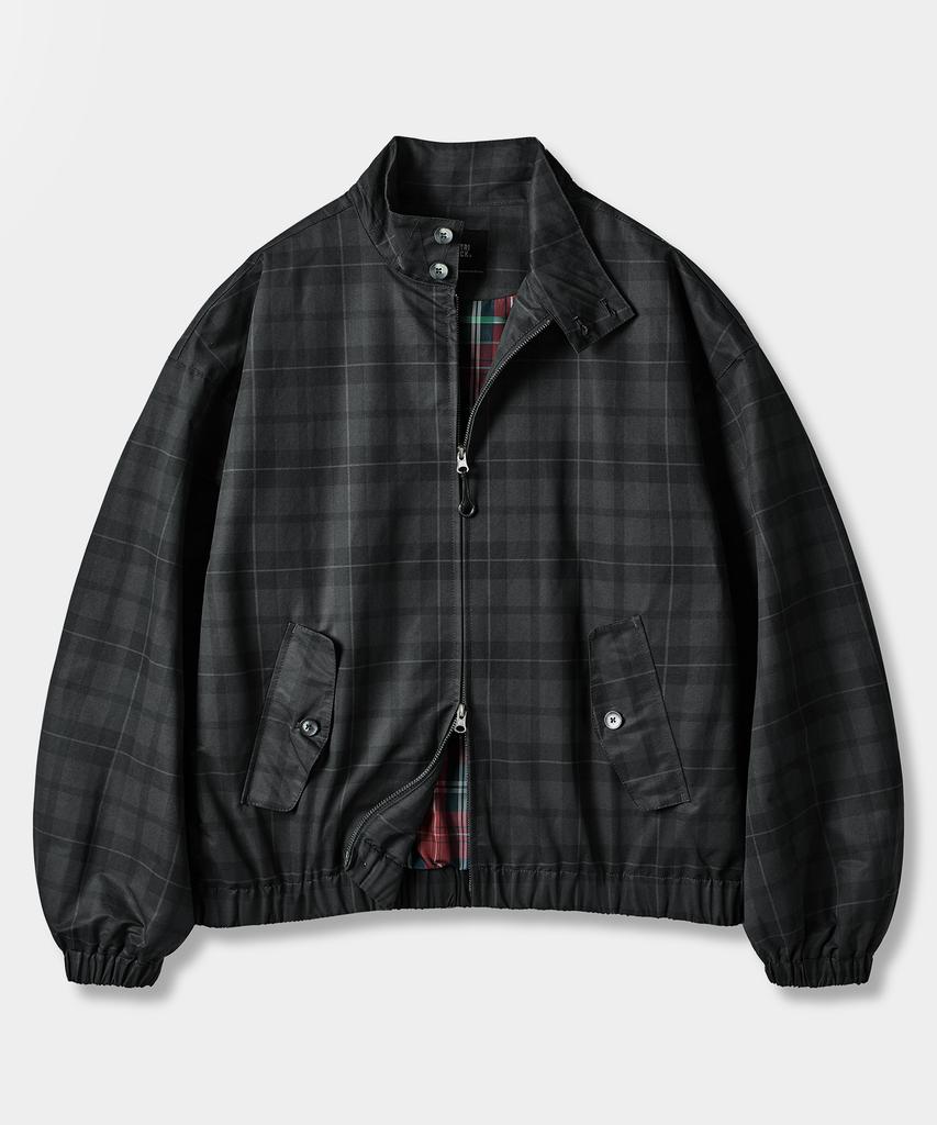 Dimitri Black 2Way Essential Crop Harrington Jacket_4 Color
