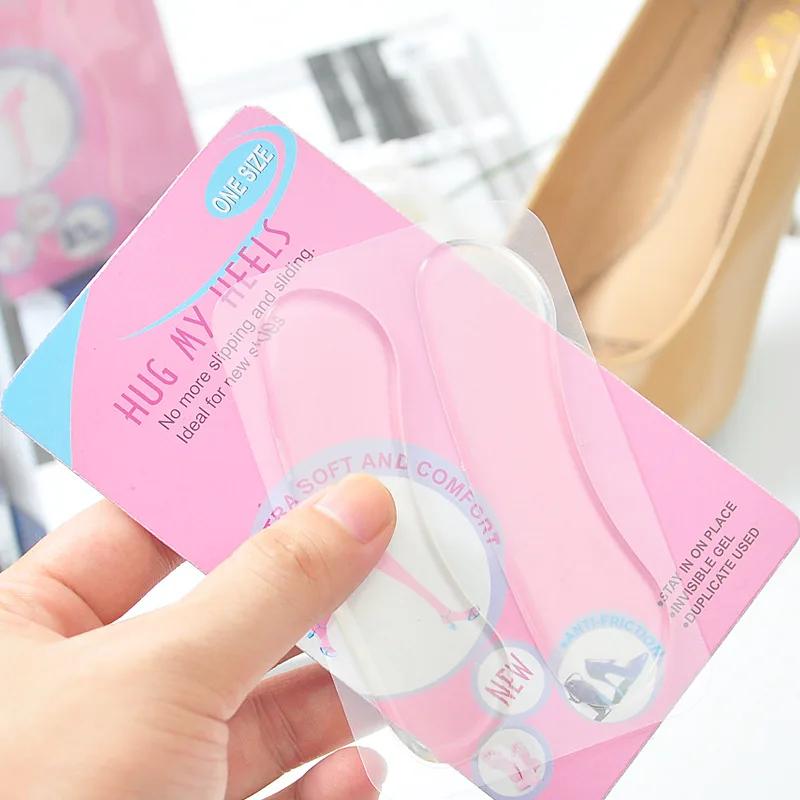 DO73 SELF-ADHESIVE GEL HEEL PADS FOR SHOES PAIR 2 pcs heel insert