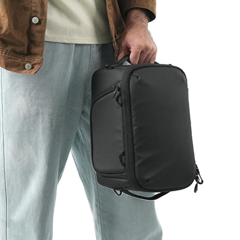 Waterproof DSLR Camera Insert Bag with Adjustable Compartments for Lens Protections Storage Pockets for Photographers