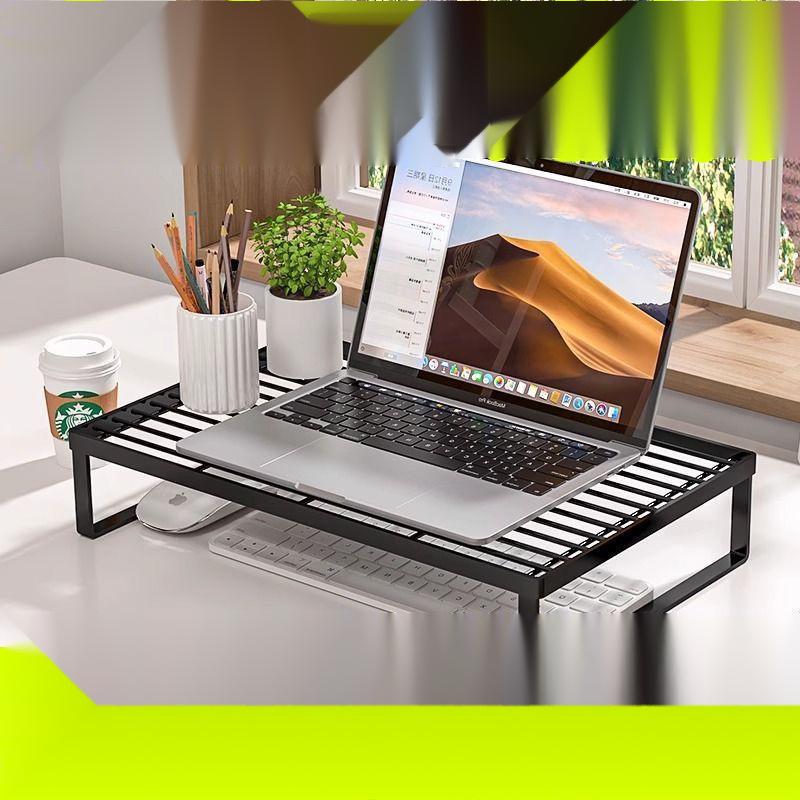 Student Laptop Cooling Riser Stand - Hollowed-Out Barbecue Rack Design