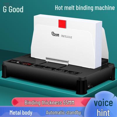 650 Hot Melt A4 Bookbinding Machine for Office Documents and Certificates