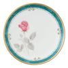 Caress Plate, 16cm, Green, Floral Rose Design, Elegant, Stylish, Cute, Cake Plate, Flat Plate, Made In Japan, Gift Boxed, 52560-1225
