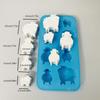Heat Resistant Silicone Moulds 8 Cavity Sheep Animal Shape Chocolates Ice Pastries DIY Molds Soap Epoxy Resin Mould