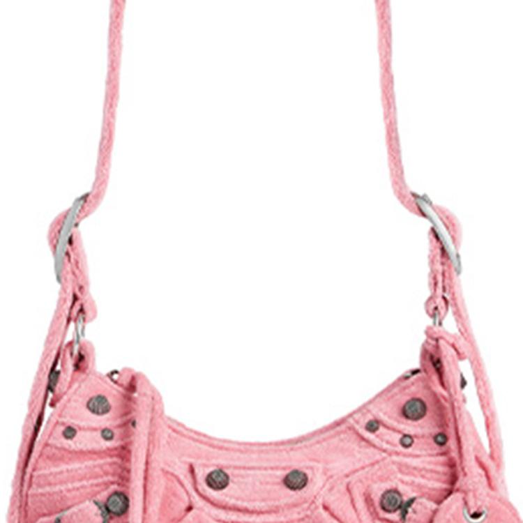 Balenciaga Le Cagole XS Shoulder Bag Pink Women Shoulder_bags 6713092AAFO5812