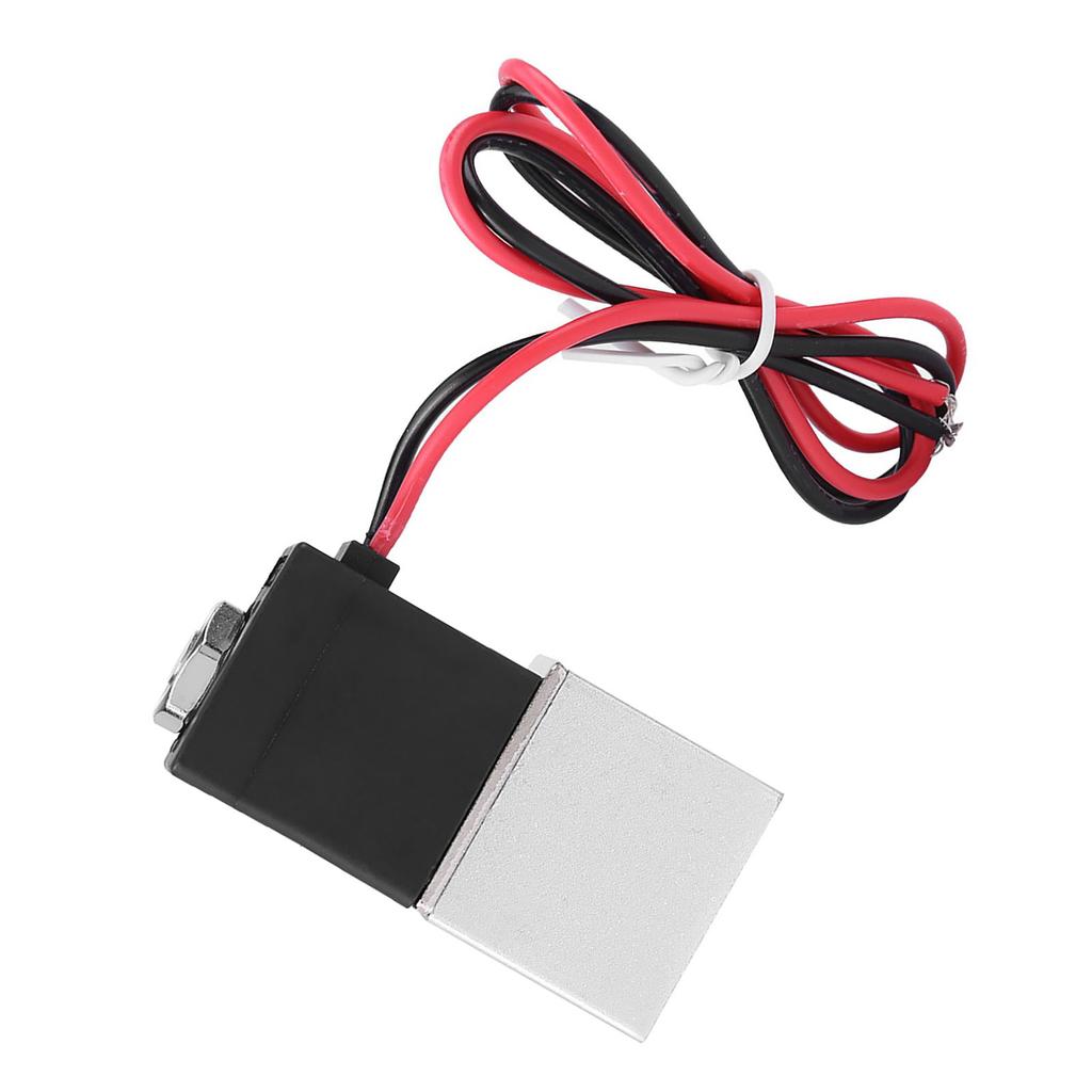 2 Way Normally Closed Pneumatic Electric Solenoid Valve for Water Gas Liquid, 12V 1/4"