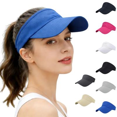 Unisex Hat, Running Sports Sun Hat, Monochrome Empty Top Hat
