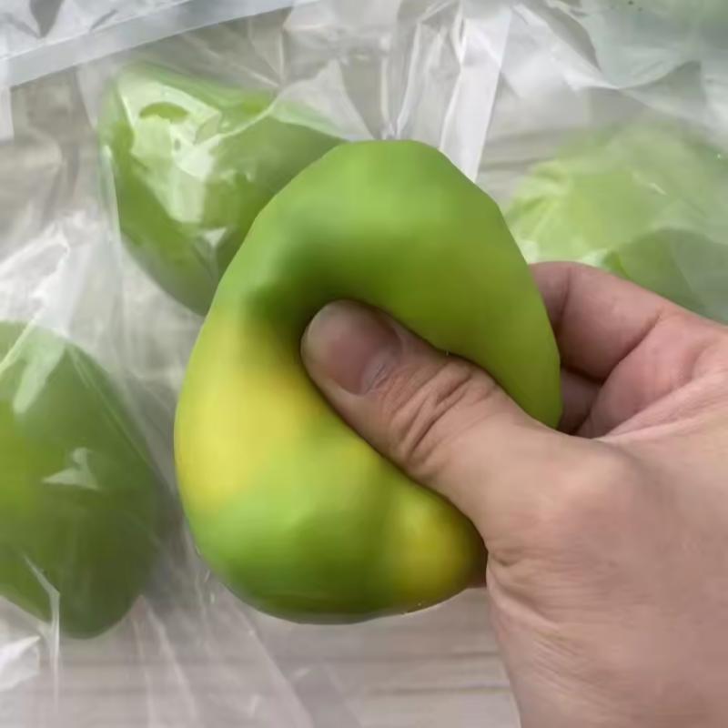 כדור מיקרופייבר חדש משנה טמפרטורה מנגו קראנץ' סקווישי כדור להקלה על לחץ צעצוע פידג'ט ללחיצה ASMR צעצוע הרפיה דקומפרסיה מתנה