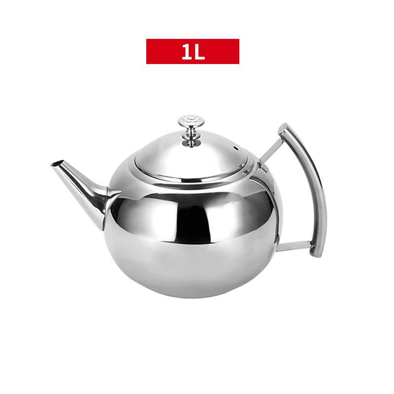 Cross-Border Large Capacity Stainless Steel Water Kettle with Filter for Home and Restaurant Use