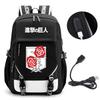 Animation Peripheral Student School Bag Large Capacity Computer Bag Outdoor Backpack