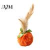 Realistic Prey Motion Cat Toys Furry Ball Toy with Feather, Interactive Pom Balls, Safe Plush for Adult Cats Soft Kitten Chasing Indoor Exercise