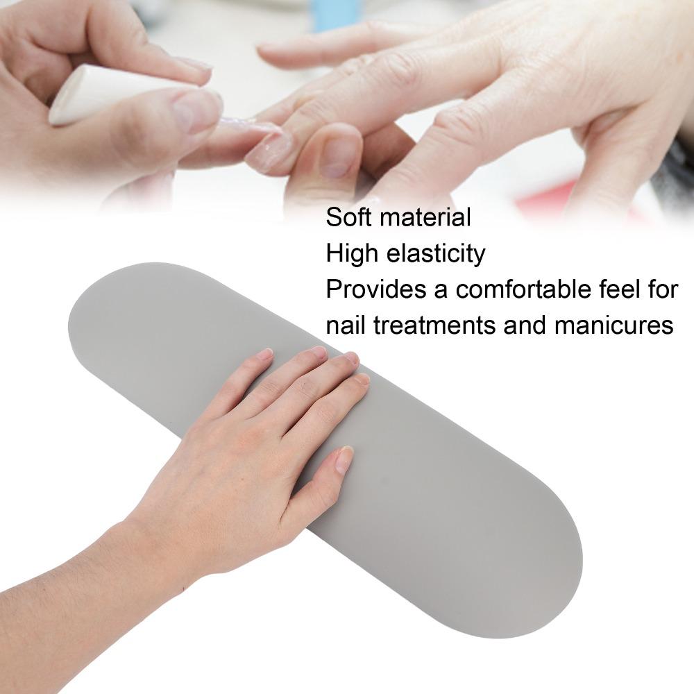 PU Leather Nail Art Pillow Sponge Material Armrest Cushion  For Nail Technicians