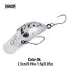 Kingdom Mikro Crank Minnow Rybářská Návnada 1.5g/25mm 3.2g/32mm Plovoucí Tvrdá Návnada ABS Rybářské Potřeby Umělé Tvrdé Návnady Crankbaity Potřeby Wobblery
