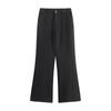 American Trend Ruffian Handsome Wide-leg Slightly Pulled Small Trousers Men's Cleanfit Loose Drape Casual Suit Pants