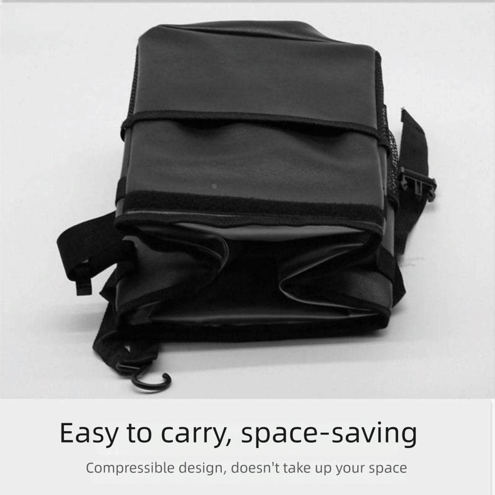 Waterproof Car Trash Can Washable Car Organizer Hanging Garbage Bag Car Accessories