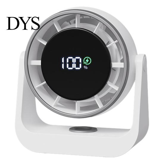 Desktop Airflow Fan for Kitchen Portable Fan, USB Rechargeable Personal Cooling with Adjustable Travel Airflow, Quiet Air Circulator Office Dormitory