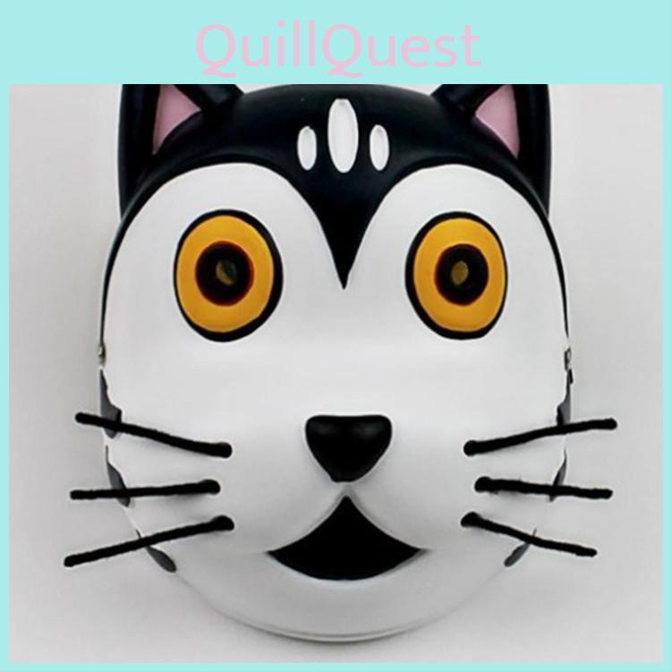 Bedårande Harts Kattmask För Halloween-temafester Och Rollspelsevenemang