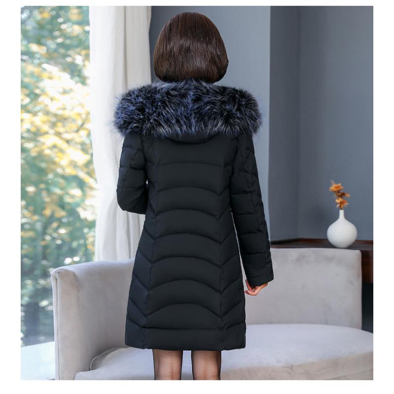 Fattened Plus Size Cotton-padded Clothes, Women's Medium and Long Plus Size Cotton-padded Clothes, Cotton-padded Jackets, Winter Jackets.