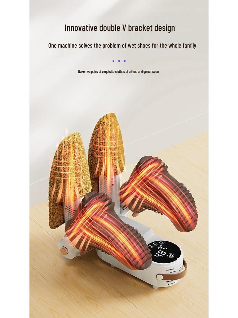 Teleszkópos Cipőszárító és Szagtalanító - Gyorsszárító, Sterilizáló Melegítő Otthonra és Diákoknak