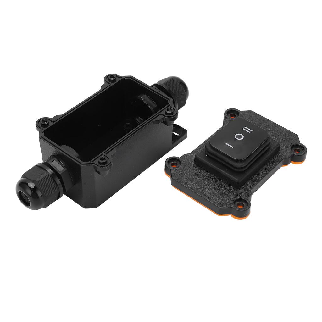 3 Position ON Off ON Rocker Switch 12V 16A IP68 Waterproof Universal for Car Boat Ship RV