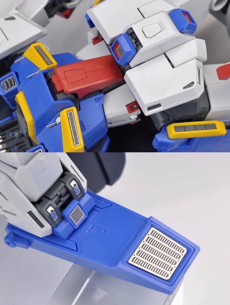 MG 1/100 MSZ-010 ZZ Gundam Ver.Ka Detail-Up Kit, High-Quality Metal Parts [Parallel Import]