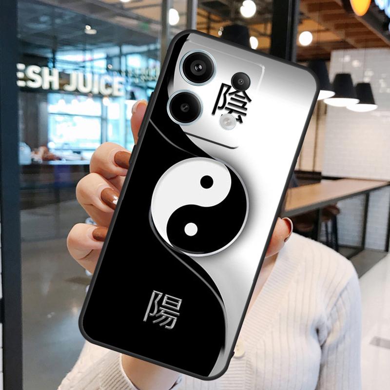 Eight Diagrams Taiji Yin Yang Cover For Xiaomi Redmi Note 13 Pro 12 11 9 10 Pro 9S 10S 11S 12S Redmi 12 10C 12C 13C Case