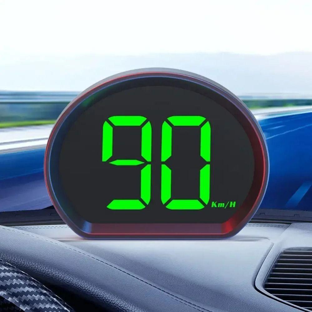 KMH/MPH GPS Car Digital Speedometer Plug&Play Vehicle Speed Meter  Tachometer