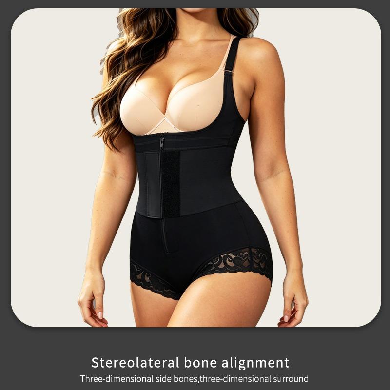 Body sculptant une pièce dos nu pour femme, contrôle du ventre, rehaussement des fesses, gaine amincissante