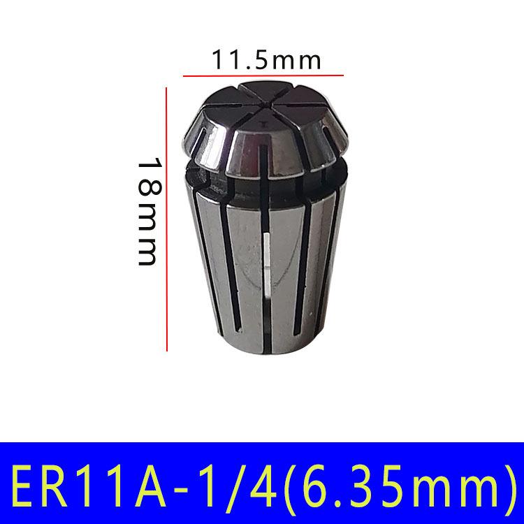 ER11A Collet Holder Spindle Motor for Engraving Machine - Elastic Tool Chuck & Nut Cap Accessory