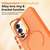 KEYSION Matte Skin Feel Lens Stand Phone Case for Samsung A55 5G A35 A25 A15 4G Magnetic Shockproof Back Cover for Galaxy A05S