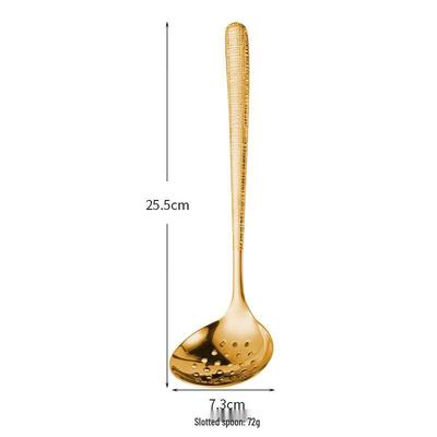 304 Stainless Steel Kitchen Spoon & Ladle Set