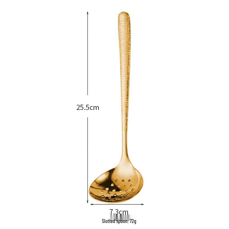 304 Stainless Steel Kitchen Spoon & Ladle Set