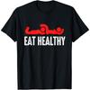 Funny Eat Healthy Cotton Men Tee Men's Rude Valentine Day T Shirt