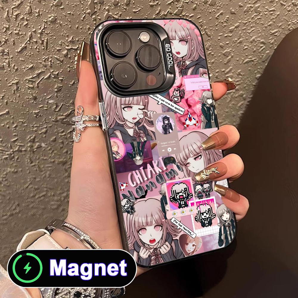 

Danganronpa Chiaki Nanami Phone Case for iPhone 17 16 15 14 13 12 11 Air Pro Max Plus Colorful Silver MagSafe Cover iPhone 11