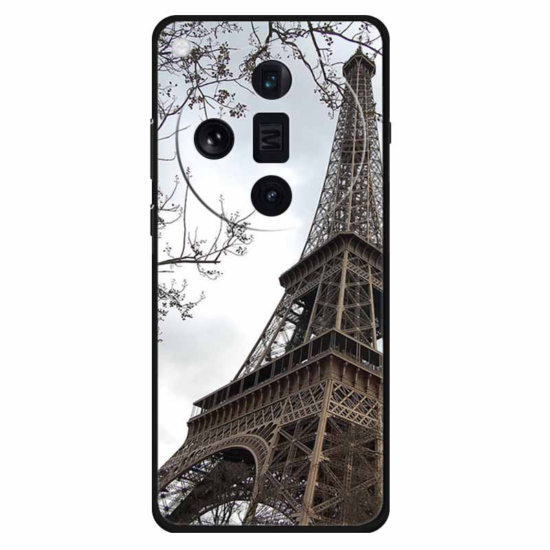 Funda For Oppo Find X7 Ultra Case Find X7 Silicone Space Wolf TPU Soft Phone Cover For OPPO Find X7 Pro/ X7 Ultra Case Cat Coque