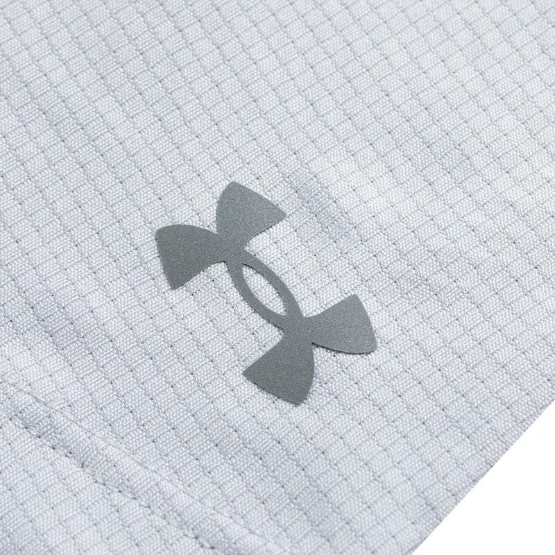 Under Armour Comfortable Breathable Round Neck Pullover Short Sleeve T-Shirt Women Tops Gray 1373399-014