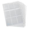 270 Pockets Trading Card Sleeves Card Binder, Trading Card File Storage Wallets Album Pages Collection 11 Hole
