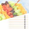 100 Teile/beutel Gemüse Sticks Gesunde Leichte Obst Lebensmittel Salat Kuchen Picks Sticks Cocktail Zahnstocher