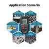 R&D TC100 Metal Putty Coating Thickness Gauge for Car Digital 0-1300um Fe NFe Zn Probe Car Paint High Speed Paint Film Meter