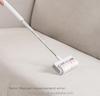 Innowell Manual Lint Roller Brush Sticky Paper Lint Remover with Telescopic Aluminum Pole Portable Hand Held Hair Remover