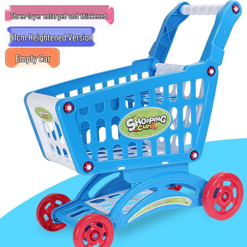 Kids' Shopping Cart Toy Set with Fruit Cutting (Multiple Sizes)
